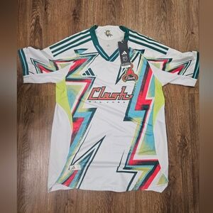 New Adidas Authentic Collection San Jose Clash/Earthquakes Jersey Men’s Small